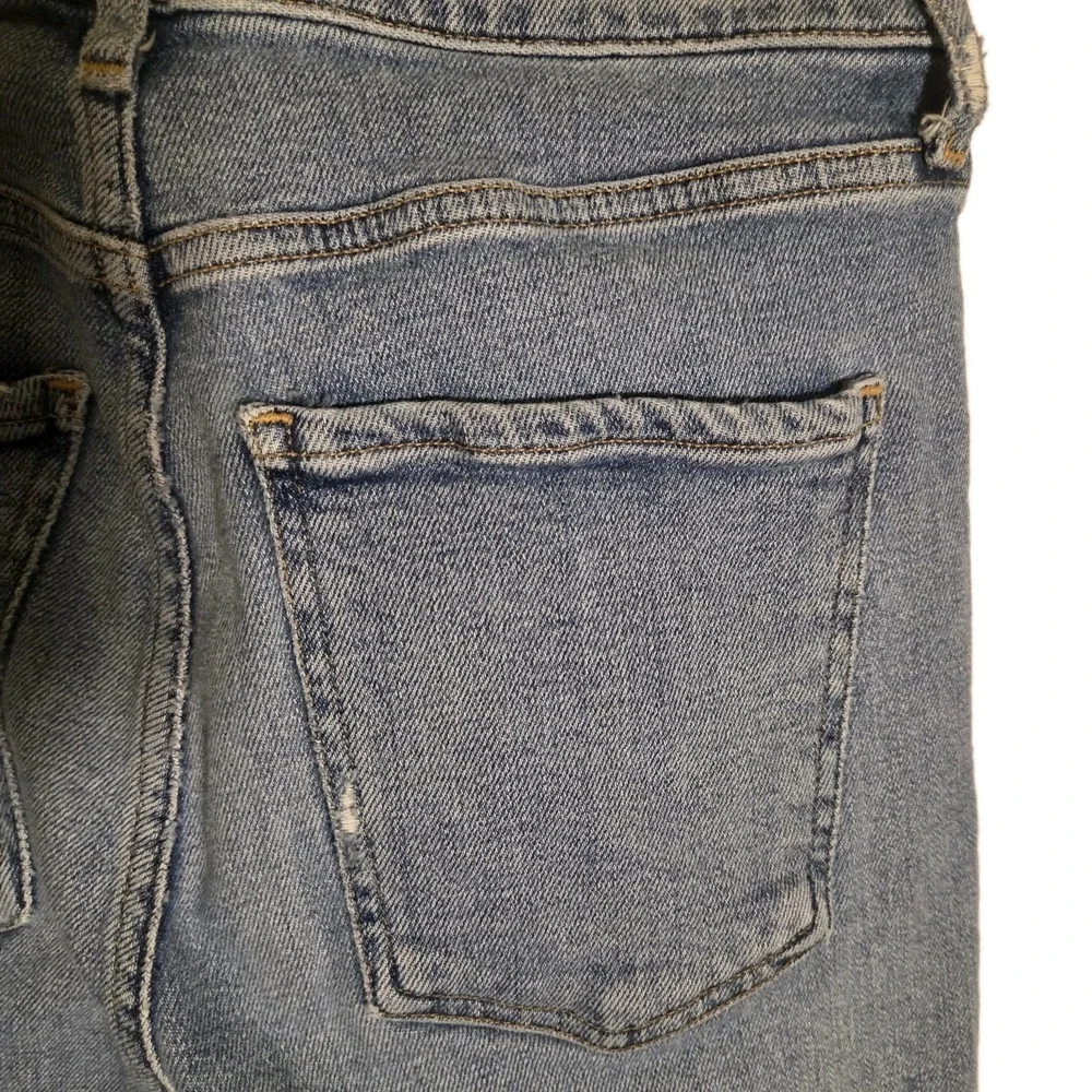 AGOLDE‎ Toni High Rise Skinny Crop Jeans Size 26 Light Wash Stretch Denim